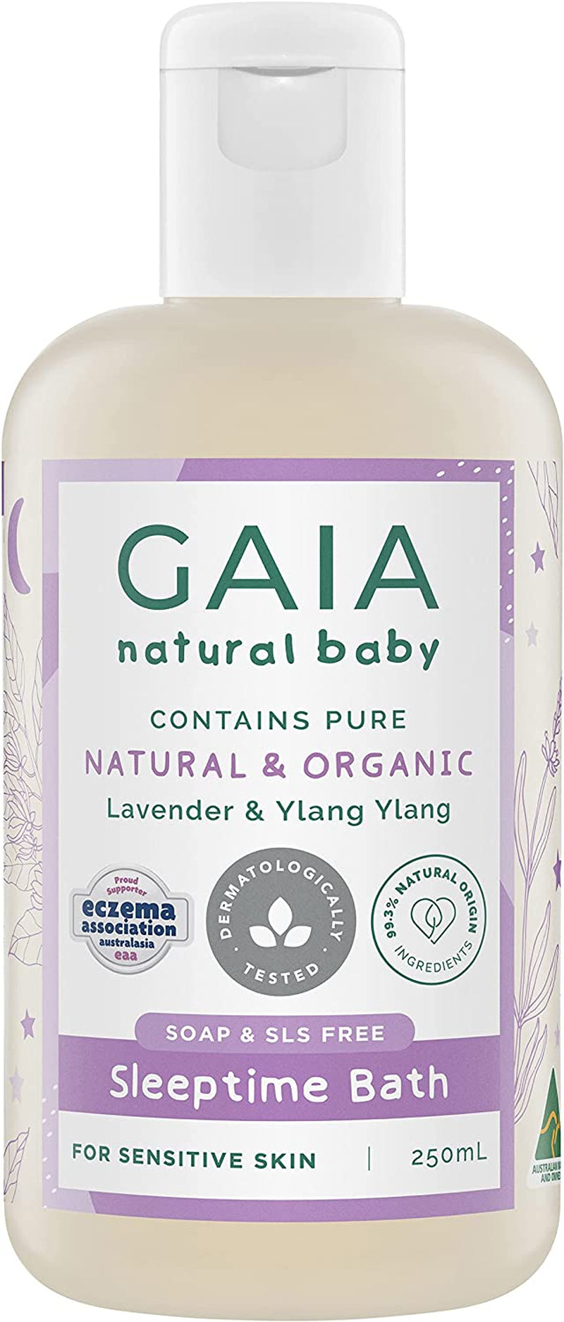Gaia Skin Natural Baby Baby Stork Essential Gift Set (Pack of 3)