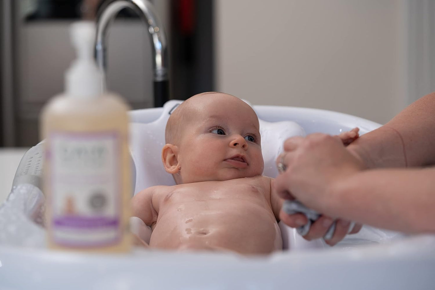 Natural Baby Sleeptime Wash | Certified Natural | Suitable for Newborns | Sensitive Skin Formula | Organic Lavender | Organic Chamomile | Soap & SLS Free | Perfume Free | Australian Made - 500Ml
