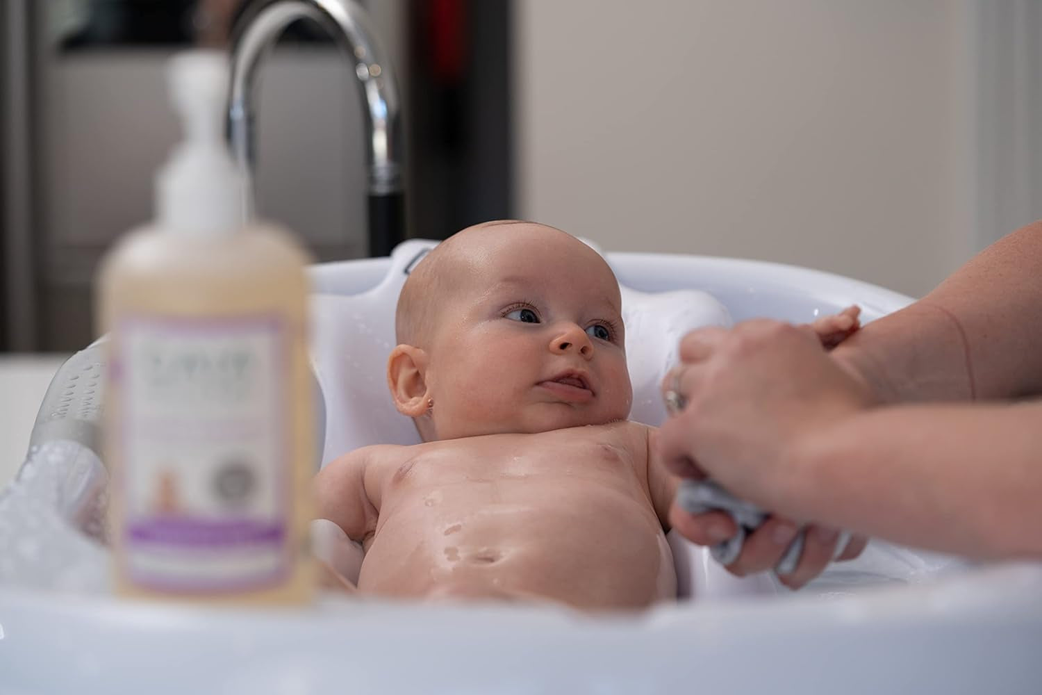 Natural Baby Sleeptime Wash | Certified Natural | Suitable for Newborns | Sensitive Skin Formula | Organic Lavender | Organic Chamomile | Soap & SLS Free | Perfume Free | Australian Made - 500Ml