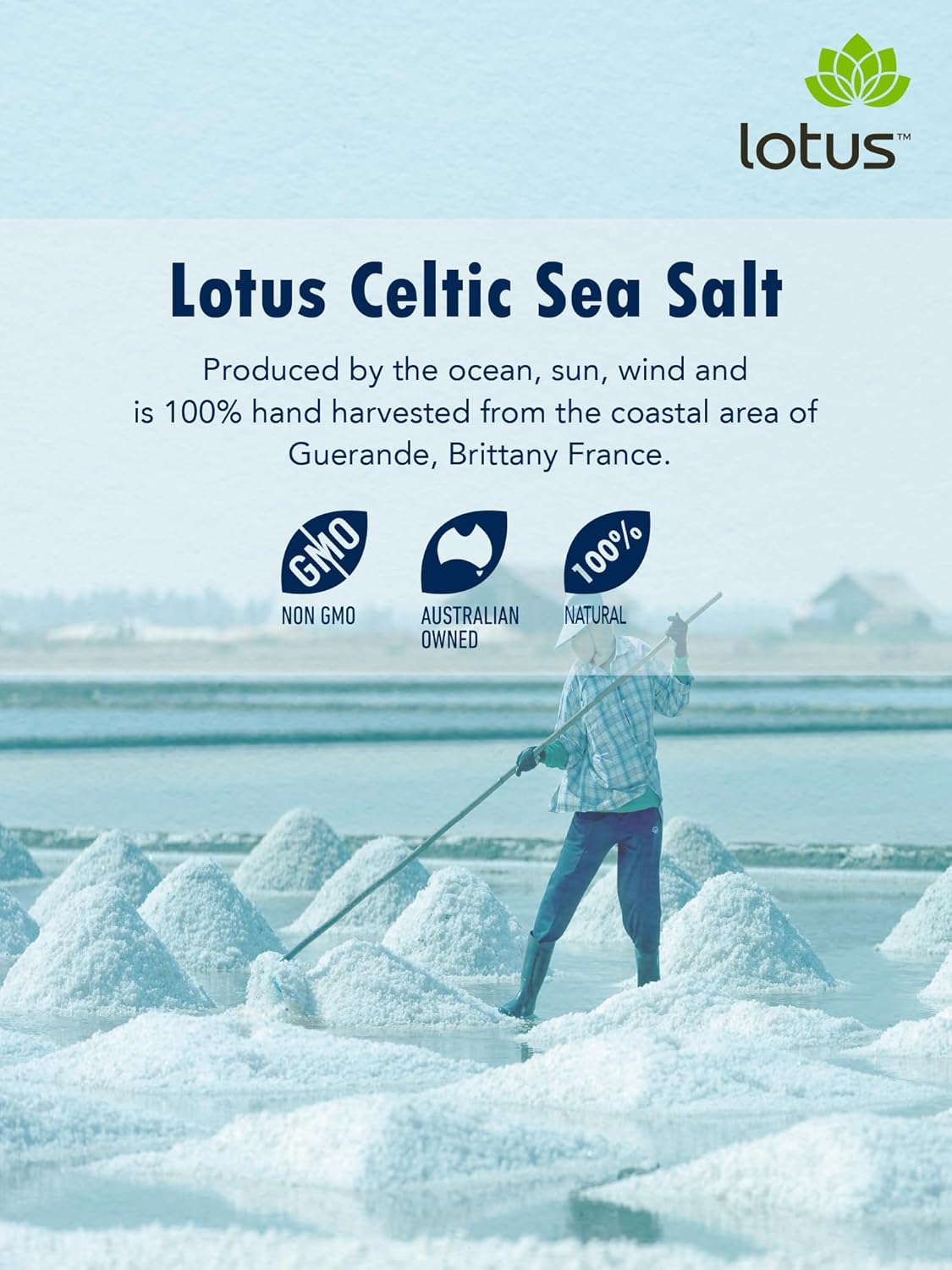 Celtic Fine Sea Salt, 500 G