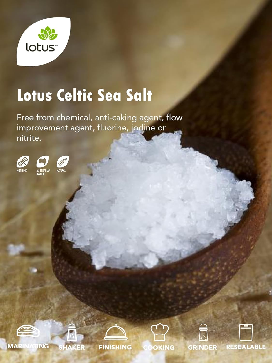 Celtic Fine Sea Salt, 500 G