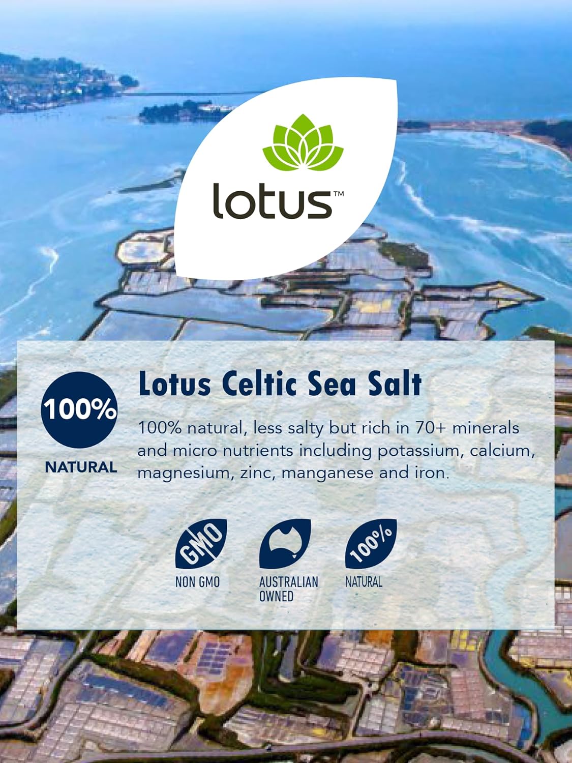 Celtic Fine Sea Salt, 500 G