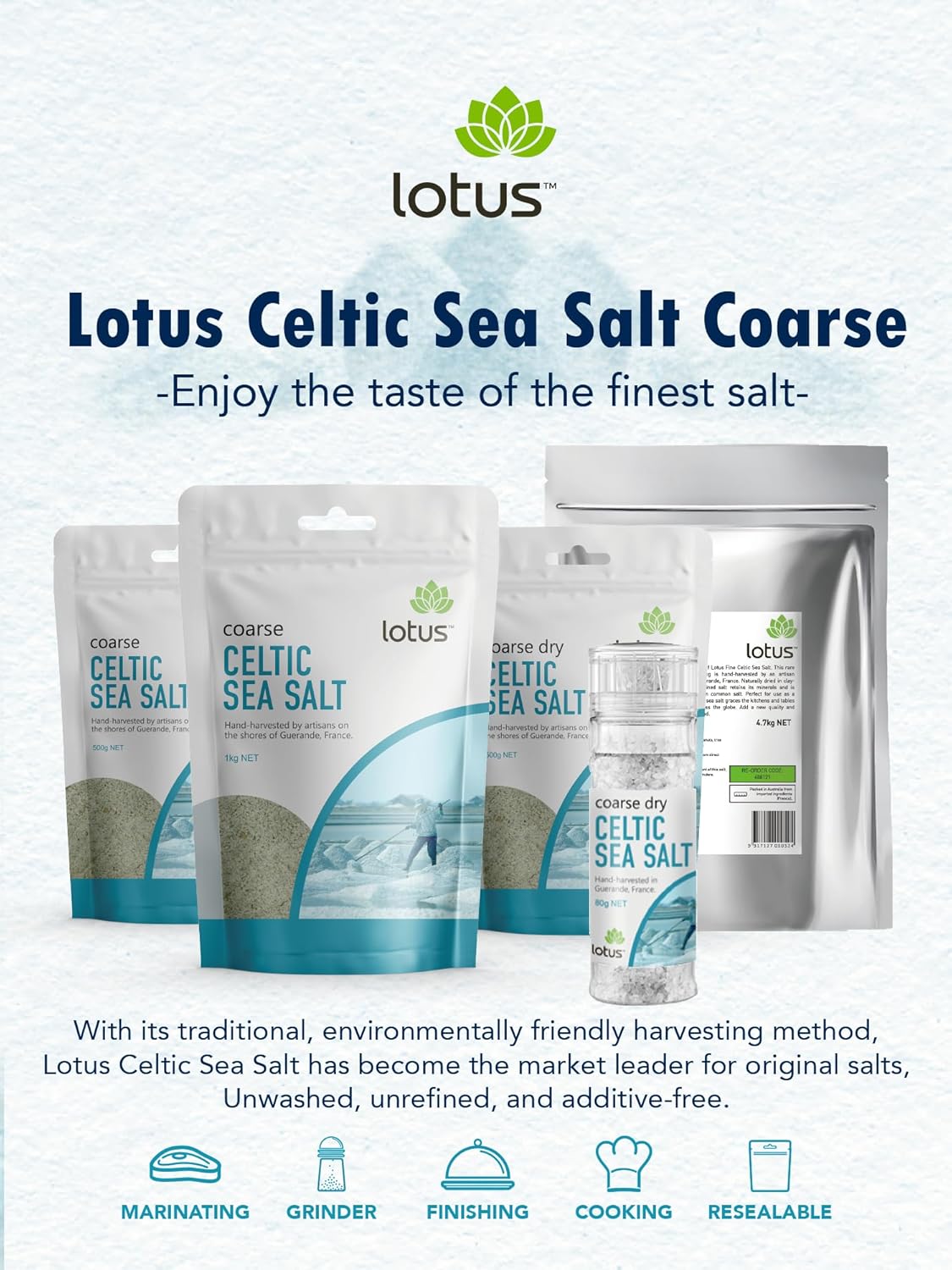 Coarse Celtic Sea Salt 500 G